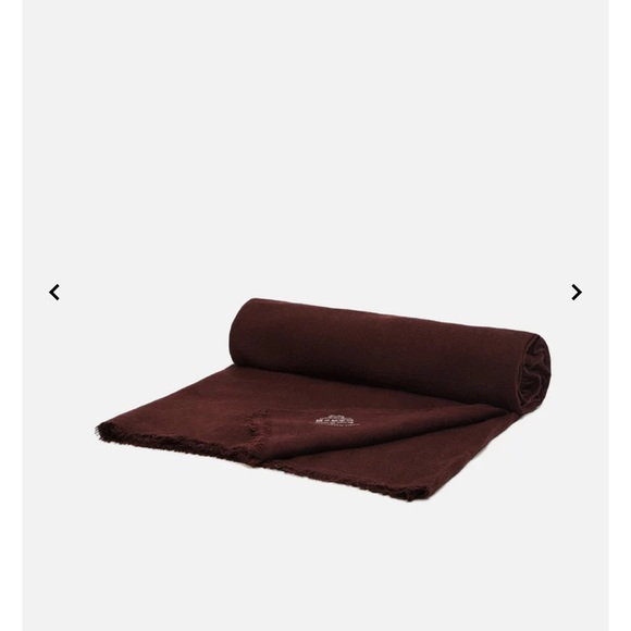 Isabel Marant soft scarf in burgundy - Picture 2 of 10